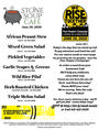 Stone Soup Weekly Saturday Meal