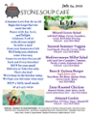 Stone Soup Weekly Saturday Meal