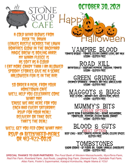 Stone Soup Weekly Saturday Meal