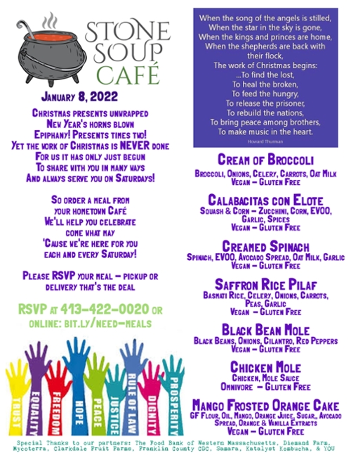 Stone Soup Saturday Meal