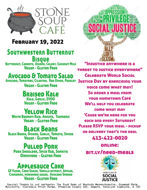 Stone Soup Saturday Meal