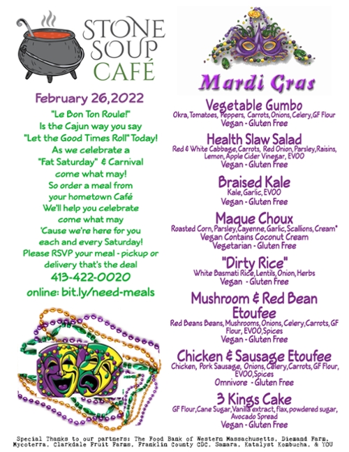 Stone Soup Saturday Meal