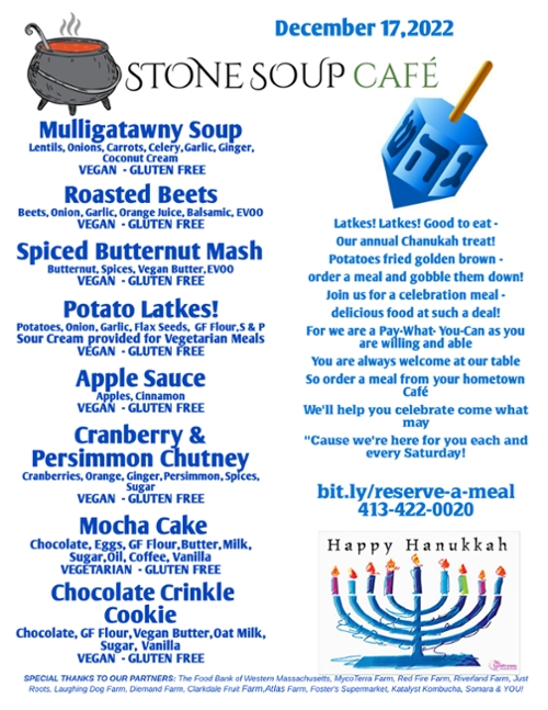 Stone Soup Saturday Meal