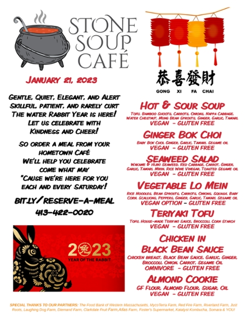Stone Soup Saturday Meal
