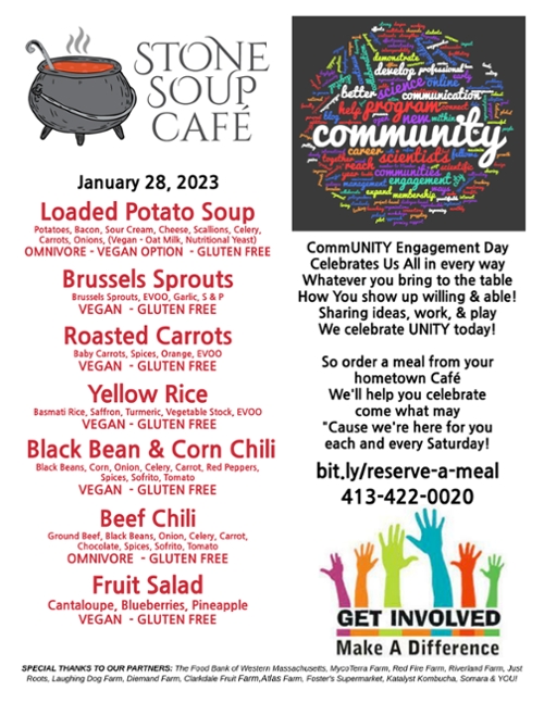 Stone Soup Saturday Meal