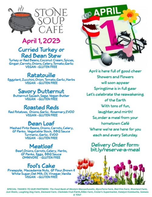 Stone Soup Café Saturday Meal