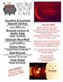 Stone Soup Café Saturday Meal