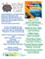 Stone Soup Café Saturday Meal