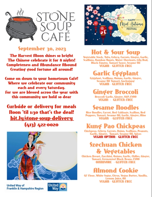 Stone Soup Café Saturday Meal