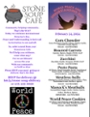 Stone Soup Café Saturday Meal