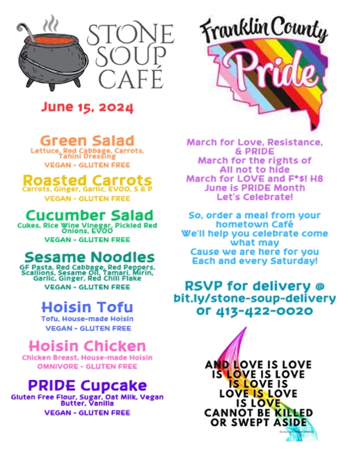 Stone Soup Saturday Meal