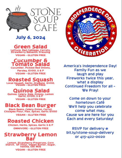 Stone Soup Saturday Meal