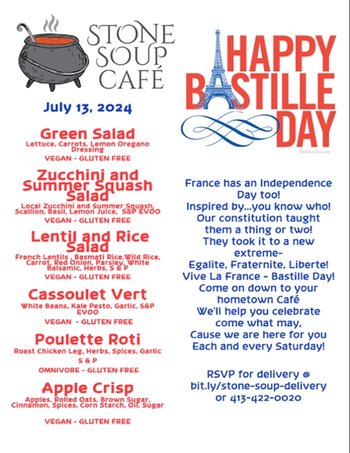 Stone Soup Saturday Meal