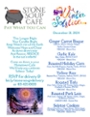 Stone Soup Café Pay-What-You-Can Saturday Menu