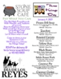 Stone Soup Café Pay-What-You-Can Saturday Menu