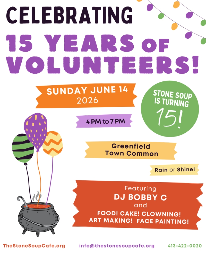 15 Years of Volunteers!