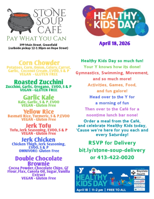 Pay-What-You-Can Meal at Stone Soup Café