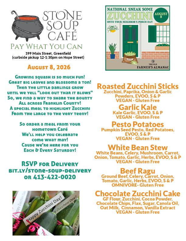 Pay-What-You-Can Saturday Lunch