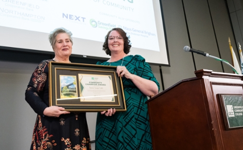 Stone Soup Receives Community Champion Award!
